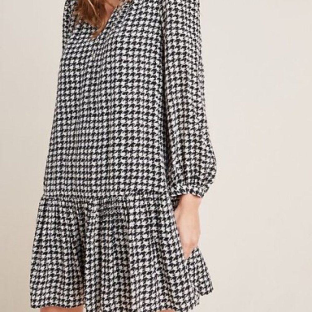 Xs roomy fit. Anthropologie/Maeve Margaret dropped-waist…